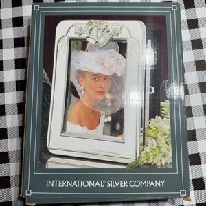 Silver wedding Photo Frame and album